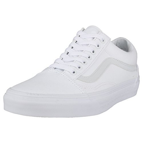 Vans UA Old Skool, Zapatillas Unisex Adulto, True White, 38 EU