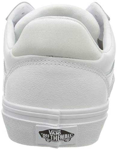 Vans Ward Deluxe, Sneaker Mujer, Tumble White White, 35 EU