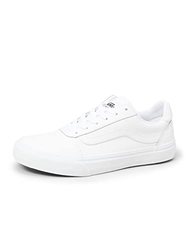 Vans Ward Deluxe, Sneaker Mujer, Tumble White White, 35 EU