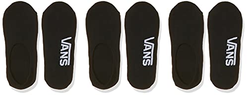 Vans_Apparel Klassik Super-No Show, Mann Socken, Schwarz (Schwarz), 3er Set, EU: 38,5-42