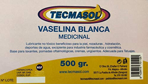VASELINA BLANCA MEDICINAL 500gr.