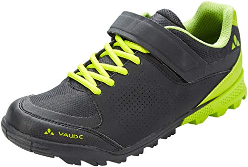 VAUDE Am Downieville Low, Zapatillas de Ciclismo de montaña Unisex Adulto, Negro (Black/Chute 618), 36 EU