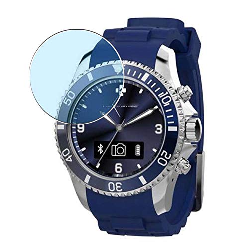 Vaxson 3 Unidades Protector de Pantalla Anti Luz Azul, compatible con MyKronoz ZeClock smartwatch Smart Watch [No Vidrio Templado] TPU Película Protectora