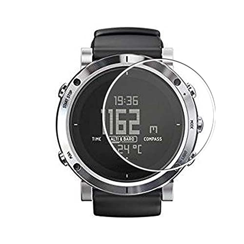 Vaxson 3 Unidades Protector de Pantalla, compatible con Suunto Core Brushed Steel [No Vidrio Templado] TPU Película Protectora