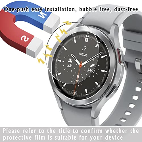 Vaxson 3 Unidades Protector de Pantalla de Cristal Templado, compatible con MyKronoz ZeClock smartwatch Smart Watch, 9H Film Guard Película Protectora Nuevo