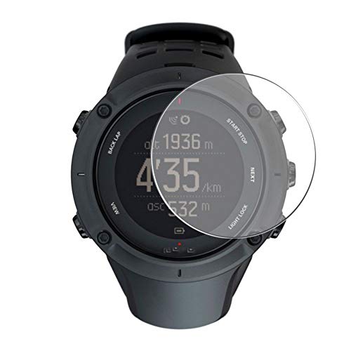 Vaxson Protector de Pantalla de Cristal Templado, compatible con SUUNTO Ambit 3 Peak Black SS020677000 Ambit3 Peak, 3 Unidades 9H Film Screen Protector