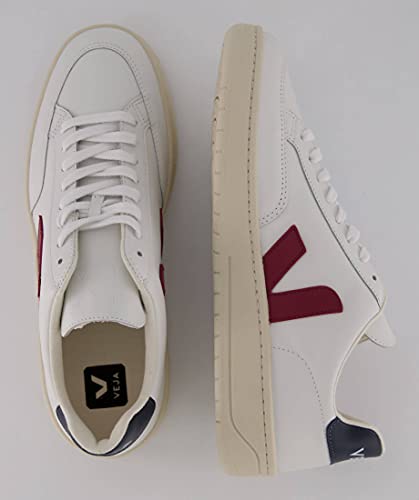 Veja Hombre V-12 Zapatillas Extra-White-Marsala-Nautico 40 EU