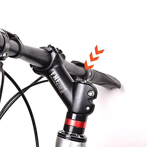 Vélo Potence 31,8 mm de 45 ° Fomtor Guidon de vélo Potence Riser Convient pour BMX VTT Vélo de montagne Vélo de route (31,8 x 90 mm)
