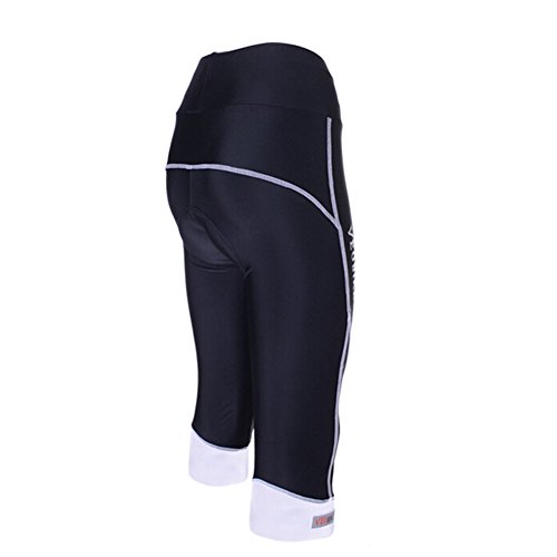 VEOBIKE Pantalones Cortos de Ciclismo Mujer, Traspirable Secado Rápido Pantalon Ciclismo con 3D Gel Acolchado para Correr Senderismo Bici