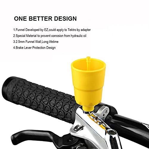VGEBY Hydraulic Brake System Tools, Hydraulic Brake Bleed Kit Bike Bleeding Kit for Shimano Tektro Magura