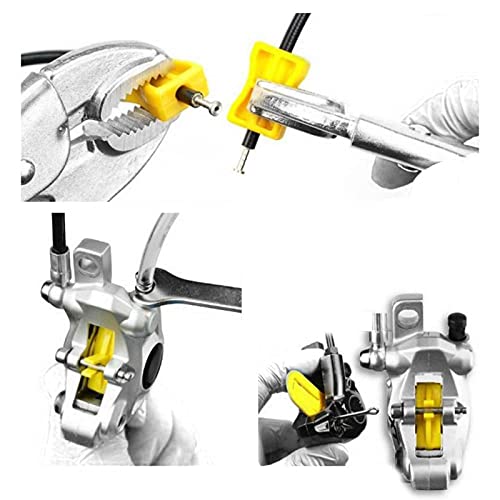 VGEBY Hydraulic Brake System Tools, Hydraulic Brake Bleed Kit Bike Bleeding Kit for Shimano Tektro Magura