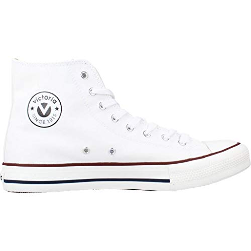 victoria Plano VICTORIA Tribu Botin Lona 106500-MEN para Niños Blanco 45