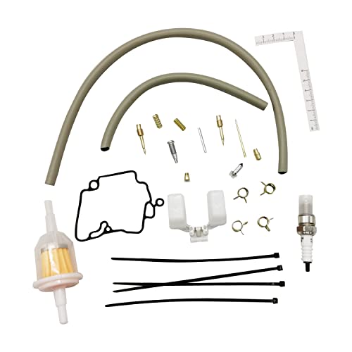 VIKEP Kit de reparación de carburador Apto for GY6 49cc 5 0cc 80cc 157qmj Motor A Vs Quad Bicicletas 4 Ruedas Dune Buggies go carros Scooters mopeds