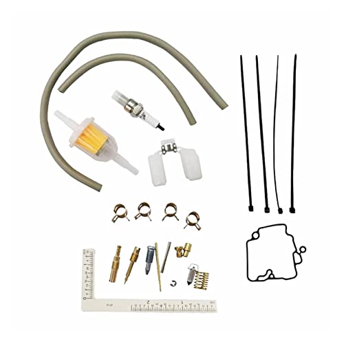 VIKEP Kit de reparación de carburador Apto for GY6 49cc 5 0cc 80cc 157qmj Motor A Vs Quad Bicicletas 4 Ruedas Dune Buggies go carros Scooters mopeds