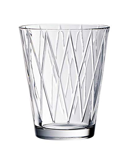 Villeroy & Boch Dressed Up Vasos de agua, Set de 4 piezas, 310 ml, Cristal, Transparente