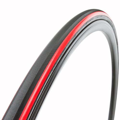 Vittoria Corsa Cx  Tubular, Unisex, Negro/Rojo, 23-28 Inch