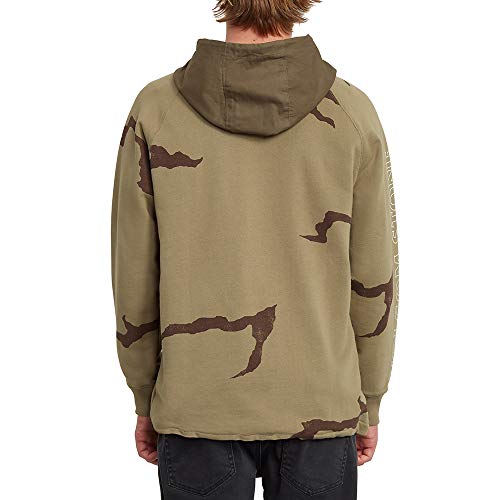 Volcom Alaric P/O Sudadera, Hombre, Camouflage, L