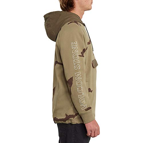 Volcom Alaric P/O Sudadera, Hombre, Camouflage, L