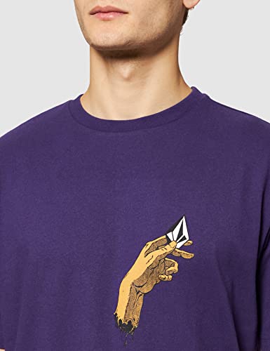 Volcom Camiseta de Manga Corta Marca Modelo Hand Down LSE SS