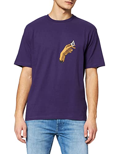 Volcom Camiseta de Manga Corta Marca Modelo Hand Down LSE SS