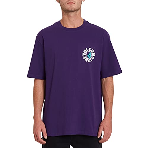 Volcom Camiseta de Manga Corta Marca Modelo Nausea LSE SS