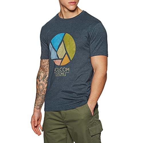 Volcom Camiseta de Manga Corta Marca Modelo SPLICER HTH SS