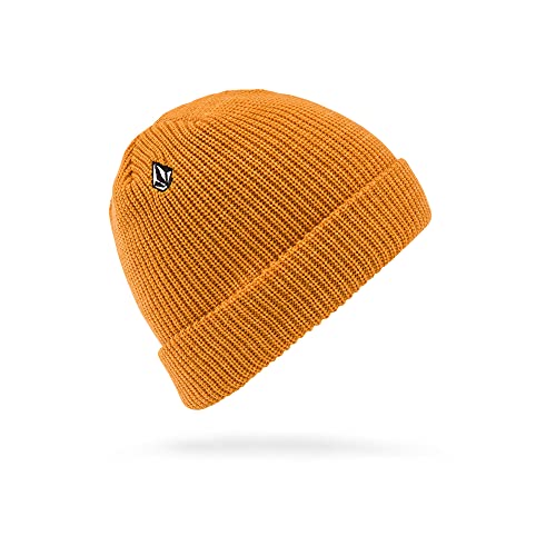 Volcom Gorro Marca Modelo Full Stone Beanie, Vintage Gold, S