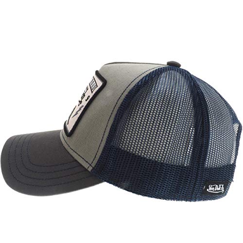 Von Dutch Square 3 Electric Road - Gorra, Gris, Talla única