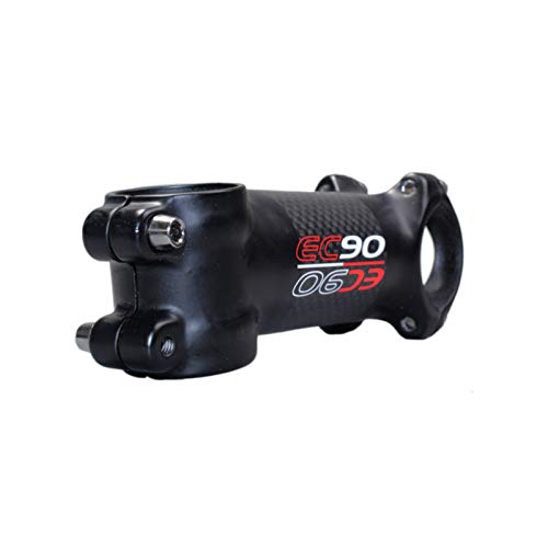 VPPV Potencia MTB 31,8, Fibra Carbon 60mm 70mm 80mm 90mm Potencia Bicicleta Montaña Vástago Manillar Corto para MTB Road (Color : ± 6°, Size : 90MM)