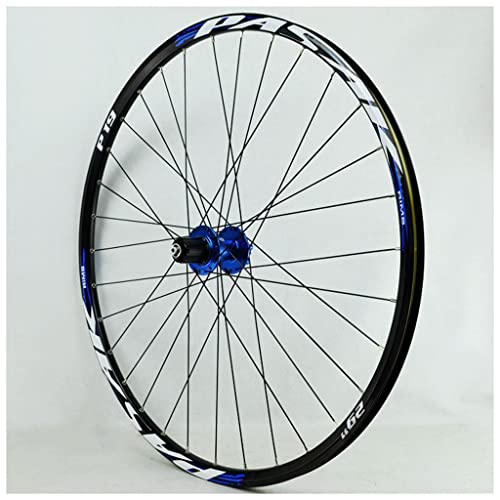 VPPV Rueda Trasera MTB 26 27,5 29 Pulgadas, Aluminio Doble Pared 4 Cojinetes Freno Disco Llanta para Cubierta 32H Carreras Montaña Centro Ciclismo Rueda Libre (Size : 26 Inch)