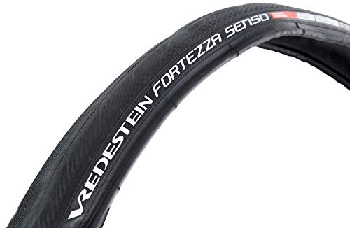Vredestein Fortezza Senso Xtreme neumáticos de Bicicleta Unisex, Negro