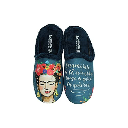 VULCA-BICHA 1370 Zapatillas Frida Mujer Zapatillas CASA Marino 38