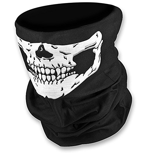 WAWO Nueva Skeleton Skull Bandana Snowboard Esqu¨ª Motocicleta Bicicleta Rave Paintball Mask