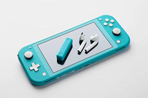 WeChip Adaptador de transceptor USB de Audio Bluetooth Route Air para Nintendo Switch/Switch Lite / PS4 / PC, 5 mm, sin retraso, Plug and Play, Azul