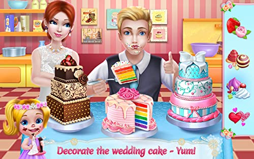 Wedding Planner - Dress Up, Makeup & Cake Design Game for Girls