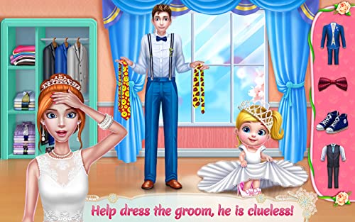 Wedding Planner - Dress Up, Makeup & Cake Design Game for Girls