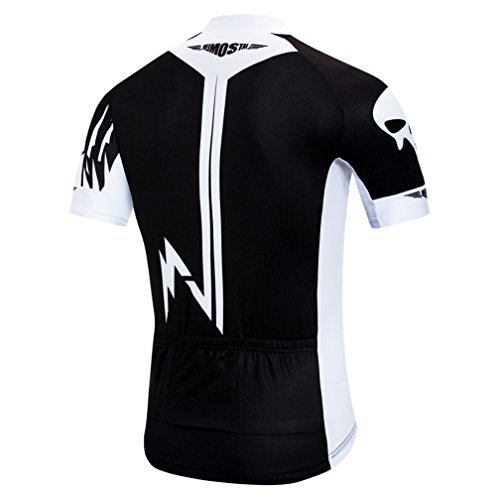 Weimostar - Maillot de ciclismo para hombre - Gris -