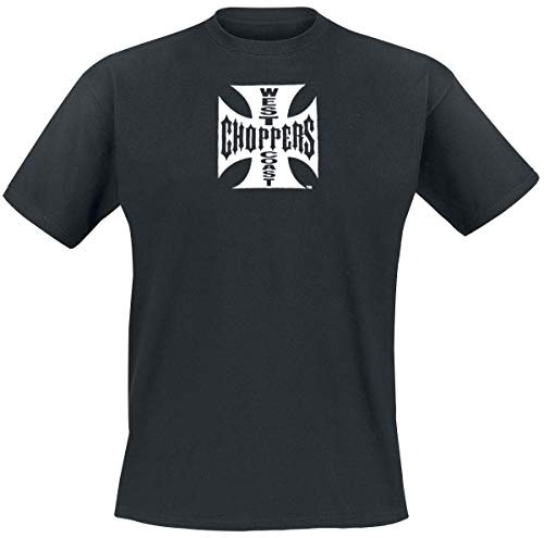 West Coast Choppers Iron Cross Camiseta Negro L