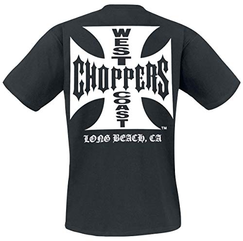 West Coast Choppers Iron Cross Camiseta Negro L