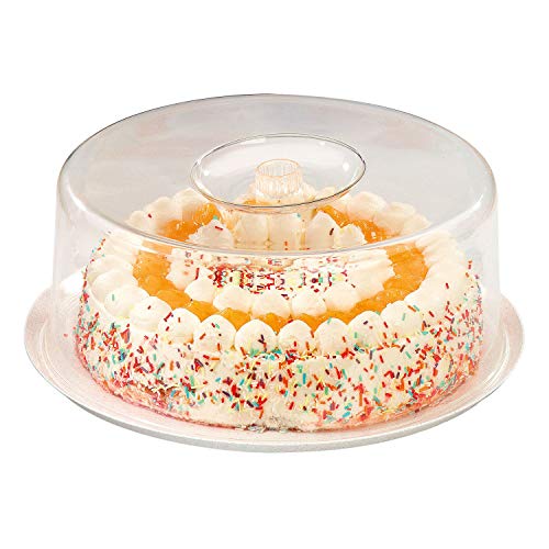 Westmark Cubierta para pasteles, diámetro 30 cm, Con asa, Plástico, Transparente, 34242251