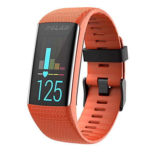 WIIKAI Compatible con Polar A3060/A370 Correas para Relojes, Correa de Pulsera de Reemplazo(Naranja).