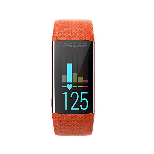 WIIKAI Compatible con Polar A3060/A370 Correas para Relojes, Correa de Pulsera de Reemplazo(Naranja).