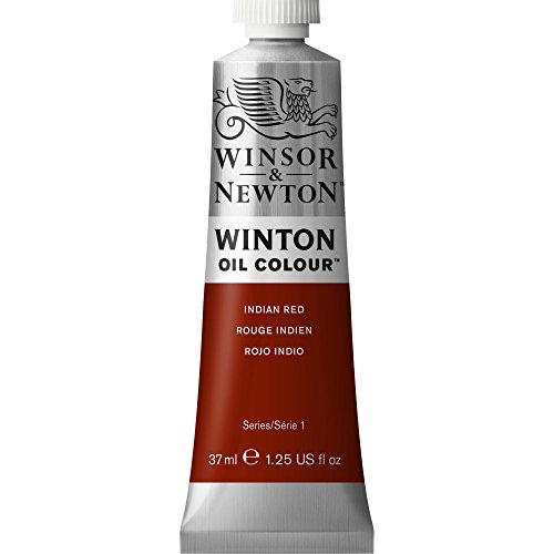 Winsor & Newton Winton - Tubo óleo, 37 ml, color rojo indio