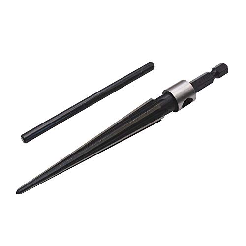 WNJ-Tool, 3-13mm Puente Estenopeico Escariador de Mano de la manija T cónico 6 Estriado Chamf Reaming Carpintero Herramienta de Corte Núcleo Broca (tamaño : 3-13mm)