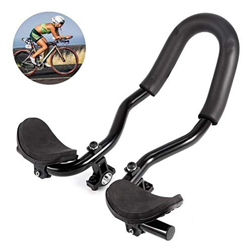 WSTERAO Accesorio para Manillar de triatlón, Ajustable, de múltiples Posiciones, para Bicicletas, Manillar, apoyabrazos, Manillar, Manillar, relajación, Manillar para Bicicletas de Carretera