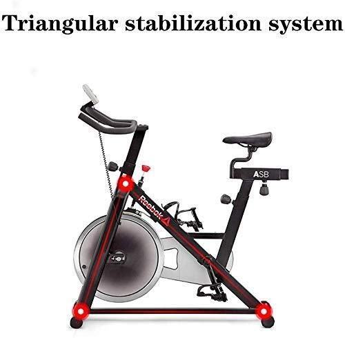 Wuyuesun Ciclismo Indoor bicicleta estacionaria con la bicicleta estática 35 libras volante, sensor y monitor LCD, cómodo cojín del asiento, Teléfono/FOR for ipad Soporte for oficina en casa, fácil