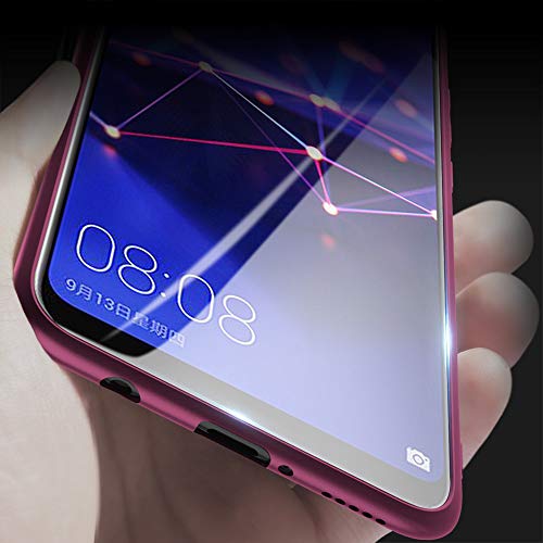 X-level Funda para Huawei Mate 20 Lite, Carcasa para Huawei Mate 20 Lite Suave TPU Gel Silicona Ultra Fina Anti-Arañazos y Protección a Bordes Funda Phone Case para Huawei Mate 20 Lite - Vino Rojo