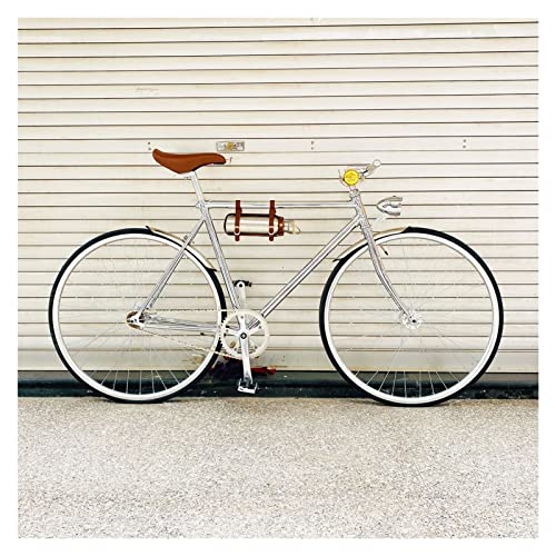 XINGHUA wangzai Store Bicicleta de Carretera Fender 700C Vintage Bicycle Retro Fixie Bike Fender Cycling Mudguard Partes Prácticas Alloy de Aluminio (Color : Sliver)