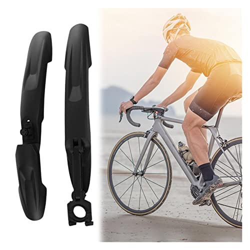 XINGHUA wangzai Store Bike Fender Mudguards Ajuste for Bicicletas Bike Bike Bike Flaps Universal Cubierta Completa Frontal y Trasero de Barro Trasero Ajustable for 24 a 24 a