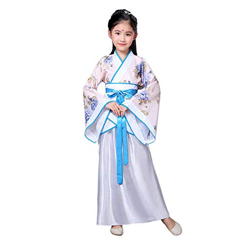 Xinvivion Estilo Chino Hanfu Vestido - Antiguo Tradicional Ropa Elegante Retro Tang Suit Traje de Rendimiento